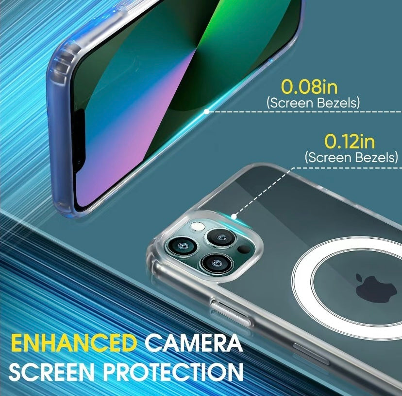 MagsSafe iPhone Clear Case for iPhone 14 to 15 Variants