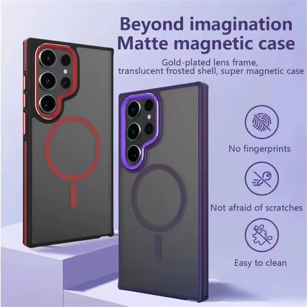 Magnetic Phone Case Samsung Galaxy S25-S23