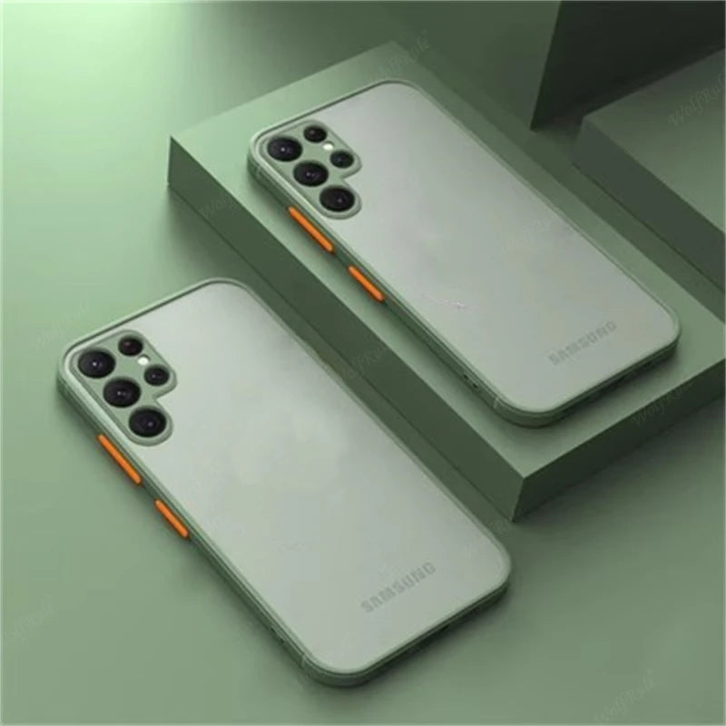 Shockproof Matte Magsafe Samsung Phone Case for S25 | S25 Plus | S25 Ultra