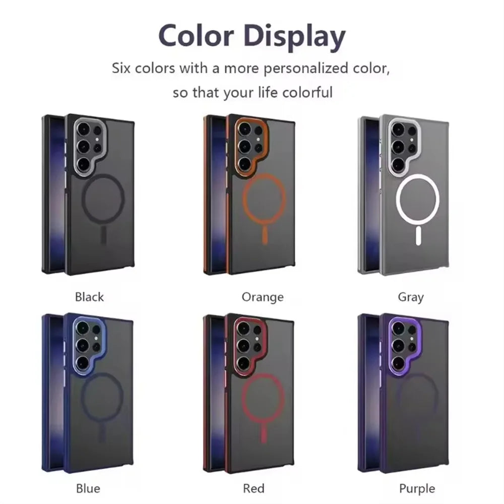 Magnetic Phone Case Samsung Galaxy S25-S23